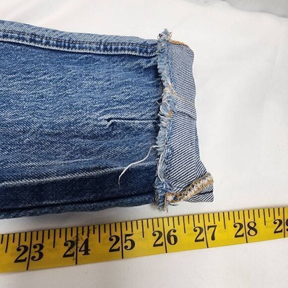 Free People We The Free Marion High Waisted Jean in Celeste Size 25 - Picture 12 of 14